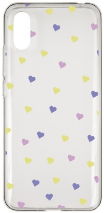 Клип-кейс RedLine Xiaomi Redmi 9A принт Сердечки 01
