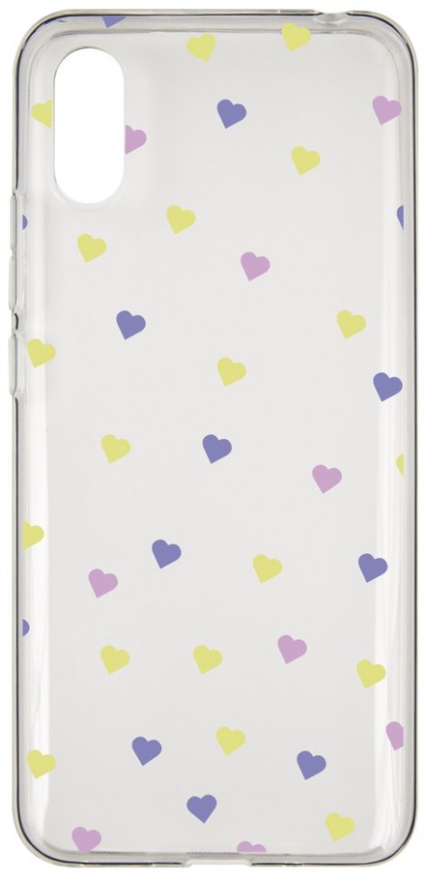 Клип-кейс RedLine Xiaomi Redmi 9A принт Сердечки 01