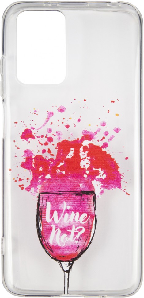 Клип-кейс RedLine Xiaomi Redmi 10 принт Wine Note? Клип-кейс RedLine Xiaomi Redmi 10 принт Wine Note?