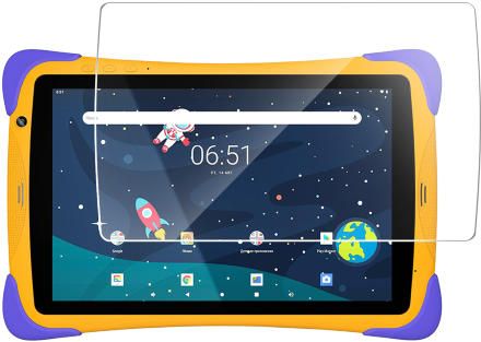 Стекло защитное Borasco Hybrid Glass Prestigio SmartKids UP PMT3104 Wi-Fi 10&quot; прозрачное