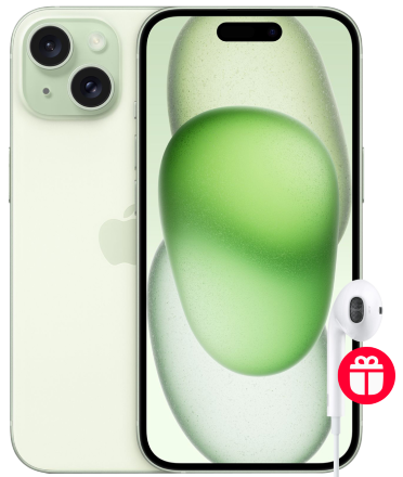 Смартфон Apple iPhone 15 Plus 128Gb eSIM + SIM Зеленый