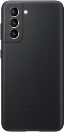 Клип-кейс Samsung Galaxy S21 Leather Cover Black (EF-VG991LBEGRU)
