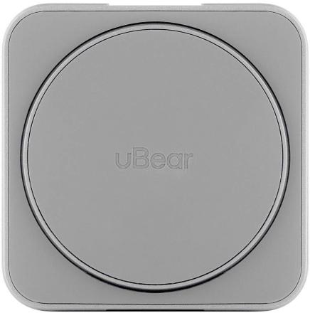 Беспроводное зарядное устройство uBear Balance Серебряное
