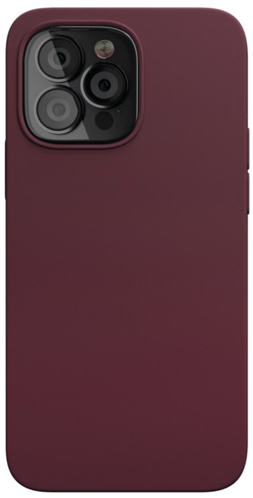 Клип-кейс VLP iPhone 13 pro Silicone Case MagSafe Marsala