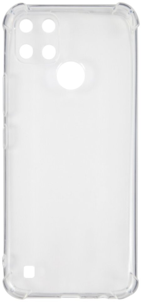 Клип-кейс RedLine Realme С21Y противоударный с усиленными углами прозрачный