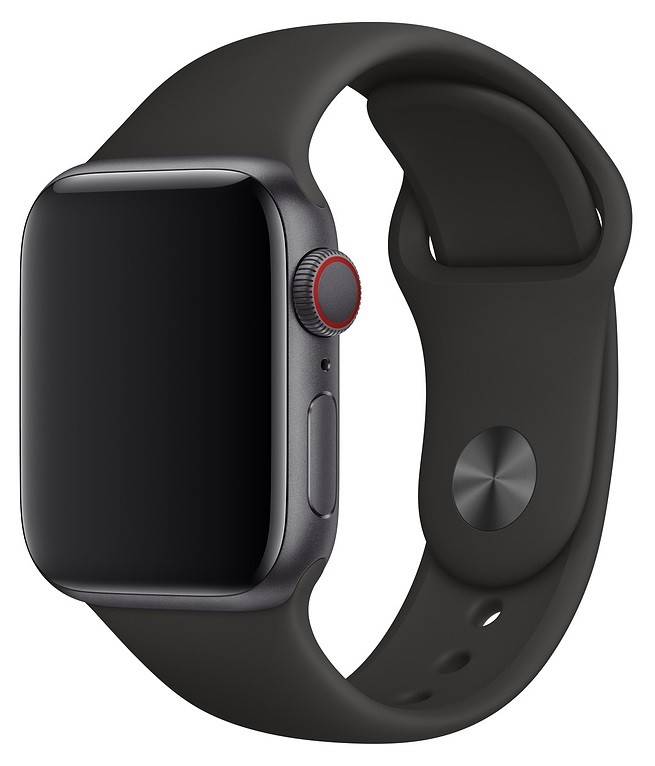 Ремешок для умных часов Everstone ES-AWBS-203 Apple Watch 42/44мм силиконовый Black Ремешок для умных часов Everstone ES-AWBS-203 Apple Watch 42/44мм силиконовый Black