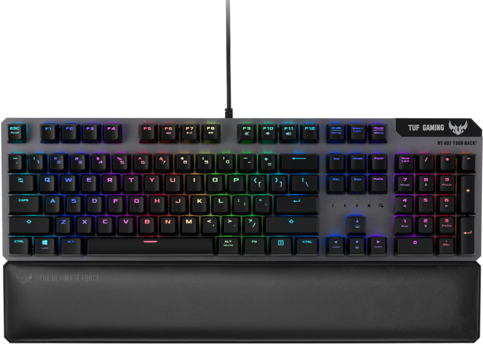 Клавиатура Asus RA03 Tuf Gaming K7 проводная Black Клавиатура Asus RA03 Tuf Gaming K7 проводная Black