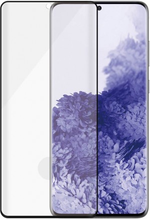 Стекло защитное PanzerGlass Samsung Galaxy S21 Ultra 3D черная рамка