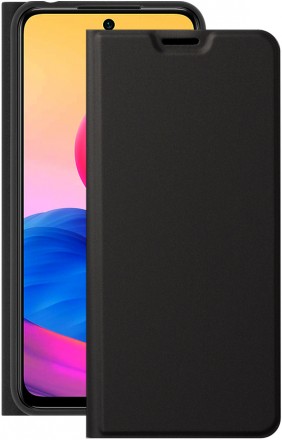Чехол-книжка Deppa Xiaomi Redmi Note 10T 5G/Poco M3 Pro Silk Pro Black