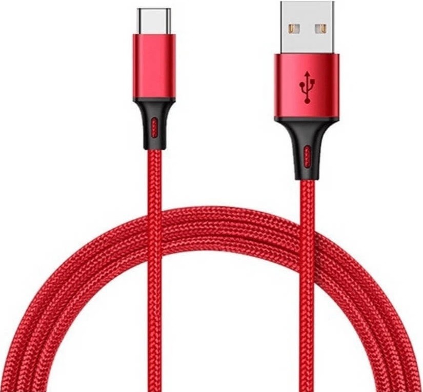 Дата-кабель Xiaomi Mi USB Type-C 1м Red (SJV4110GL) Дата-кабель Xiaomi Mi USB Type-C 1м Red (SJV4110GL)