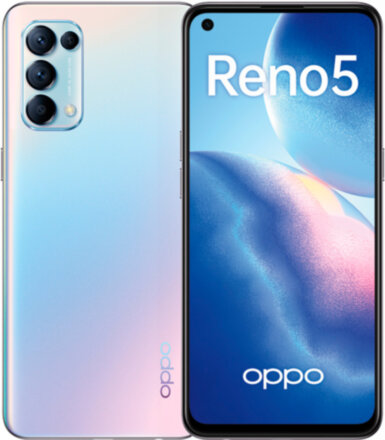 Смартфон OPPO Reno5 8/128Gb Fantasy Silver