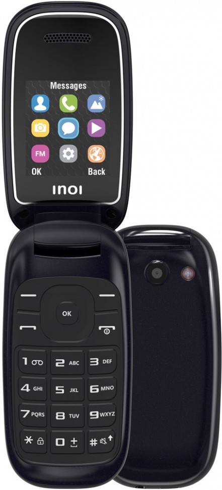 Мобильный телефон INOI 108R Dual sim Черный Мобильный телефон INOI 108R Dual sim Черный