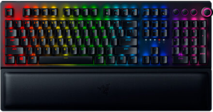 Клавиатура беспроводная Razer BlackWidow V3 Pro Green Switch игровая Black