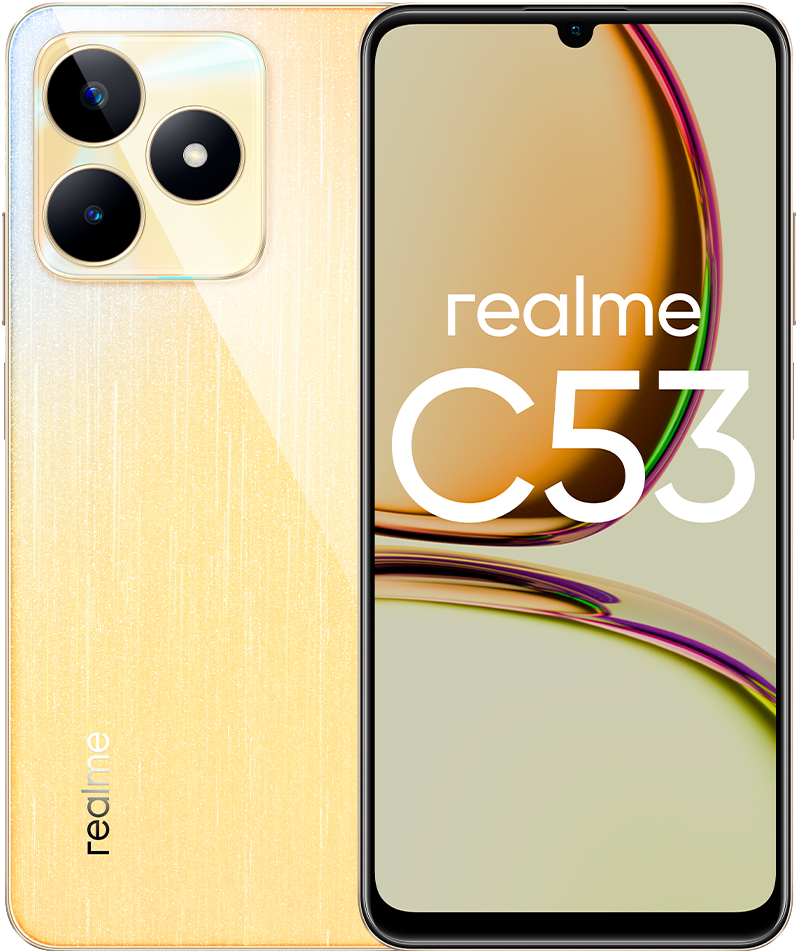 Смартфон realme C53 6/128GB Золотой Смартфон realme C53 6/128GB Золотой