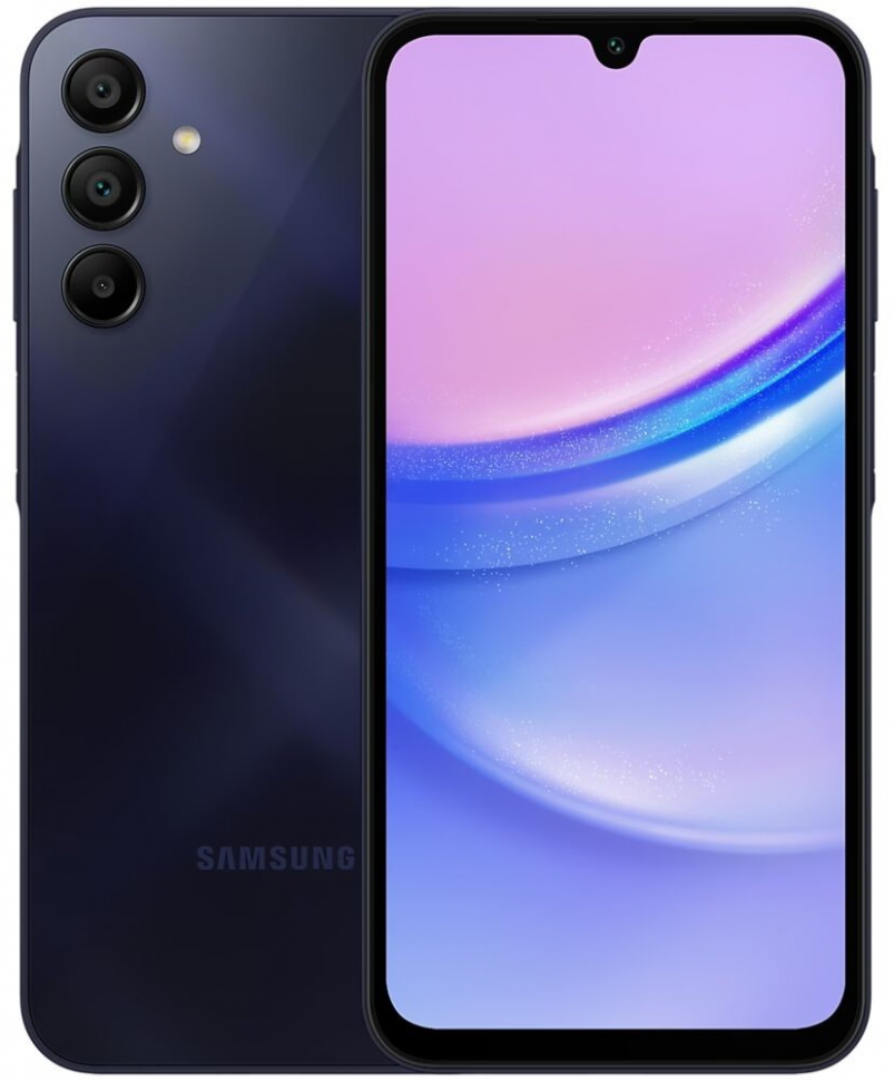Смартфон Samsung Galaxy A15 4/128 Гб Черный (A155F) Смартфон Samsung Galaxy A15 4/128 Гб Черный (A155F)