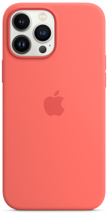 Клип-кейс Apple iPhone 13 Pro Max MagSafe силиконовый Розовый помело (MM2N3ZE/A)