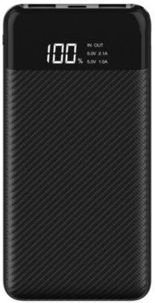 Внешний аккумулятор InterStep B201 10000mAh c функцией Power Delivery Black