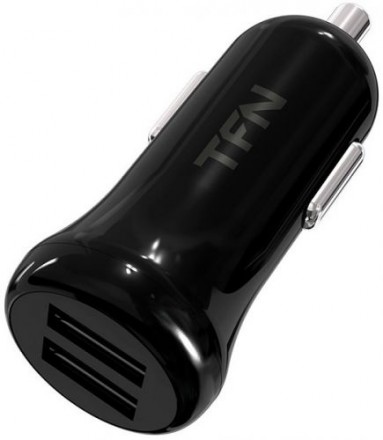 АЗУ TFN TFN-CC2U24ABK 2 USB 2,4А Black
