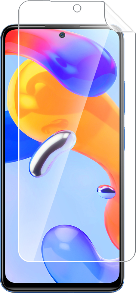 Пленка защитная Borasco Xiaomi Redmi Note 11|11s лицевая сторона Прозрачная Пленка защитная Borasco Xiaomi Redmi Note 11|11s лицевая сторона Прозрачная