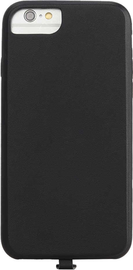 Чехол Vili для беспроводной зарядки iPhone 6/6s/7 искусcтвенная кожа Black