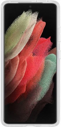 Клип-кейс Samsung Galaxy S21 Ultra Clear Standing Cover прозрачный (EF-JG998CTEGRU)