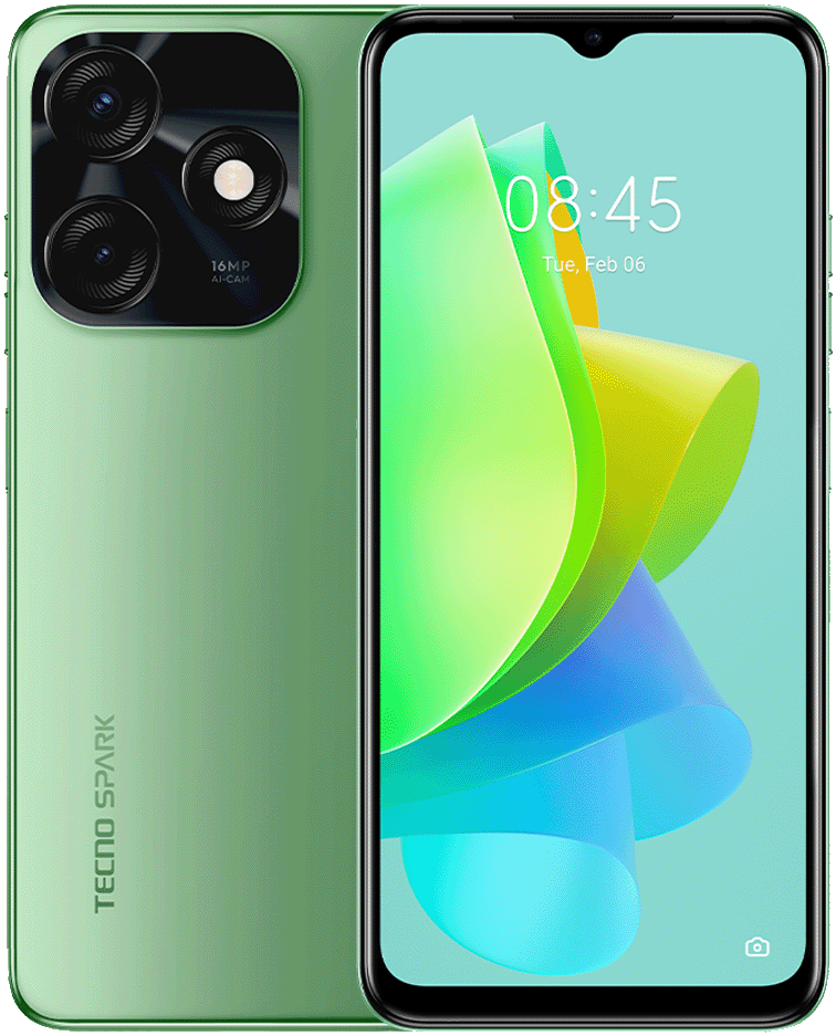 Смартфон TECNO Spark 10C 4/64Gb Зеленый