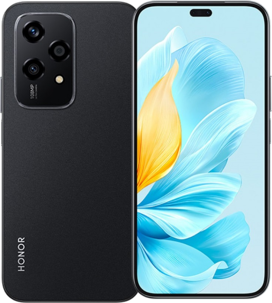 Смартфон HONOR 200 Lite 8/256 Гб Полночный черный