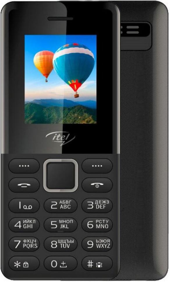 Мобильный телефон Itel it2163R Dual sim Элегантный черный Мобильный телефон Itel it2163R Dual sim Элегантный черный