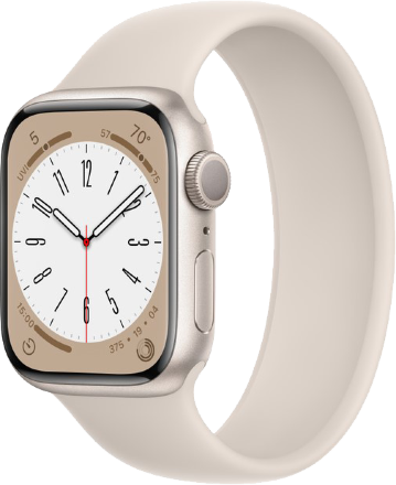 Часы Apple Watch Series 8 GPS 45мм MNUQ3 корпус из алюминия сияющая звезда + ремешок Сияющая звезда