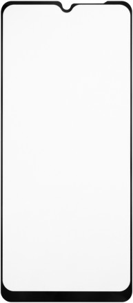 Стекло защитное RedLine Samsung Galaxy A32 черная рамка