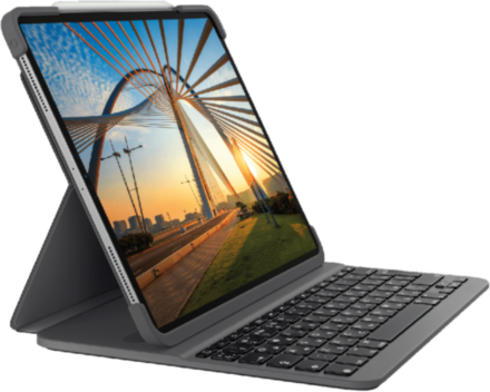 Чехол-клавиатура Logitech Slim Folio Pro for iPad Pro 12.9-inch Graphite