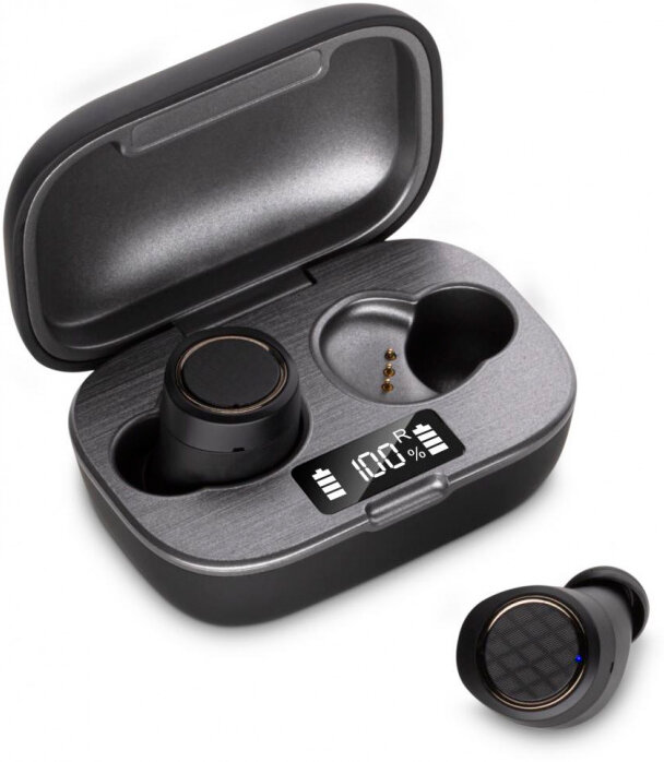 Беспроводные наушники с микрофоном Accesstyle Saffron TWS Black