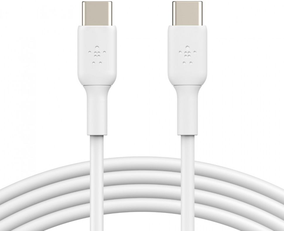 Дата-кабель Belkin Type-C- Type-C 1м White (CAB003bt1MWH)