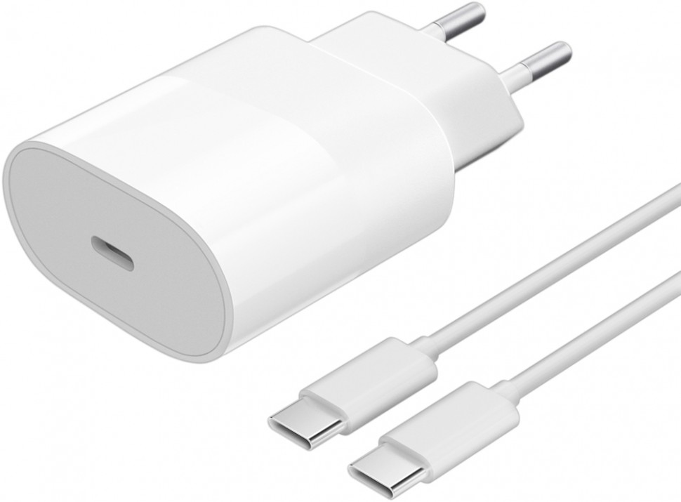 СЗУ Akai CH-6A12 + дата-кабель TypeC-TypeC 20W White
