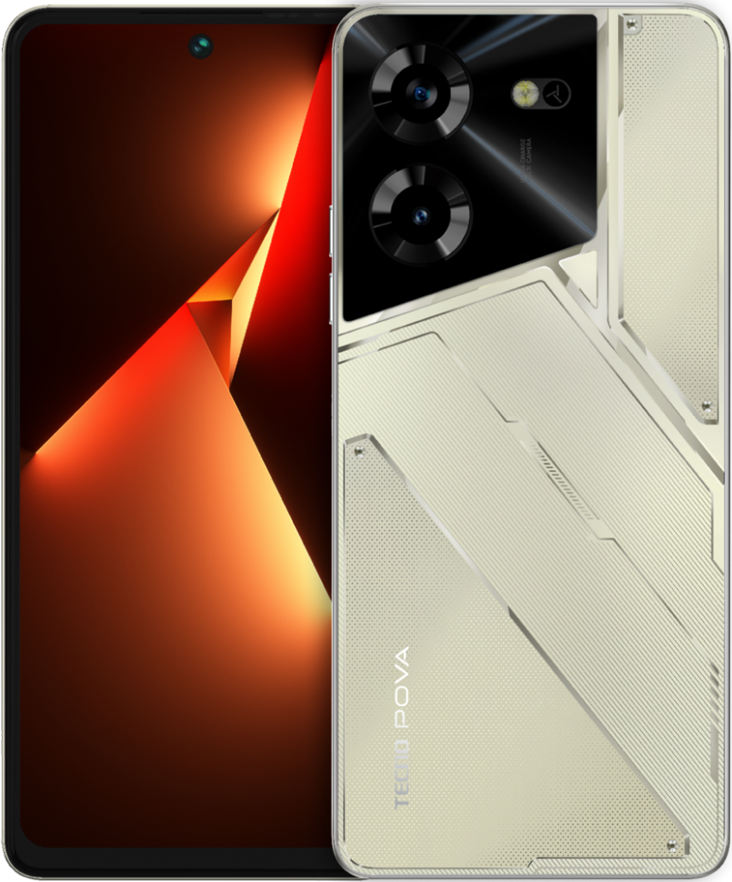 Смартфон TECNO POVA 5 8/128Гб Золотой Смартфон TECNO POVA 5 8/128Гб Золотой