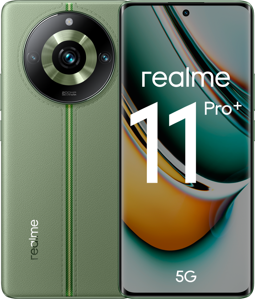 Смартфон realme 11 PRO+ 8/256GB 5G Зеленый Смартфон realme 11 PRO+ 8/256GB 5G Зеленый