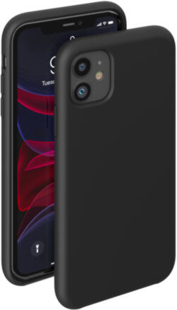 Клип-кейс Deppa Apple iPhone 11 Liquid Silicone Pro Black