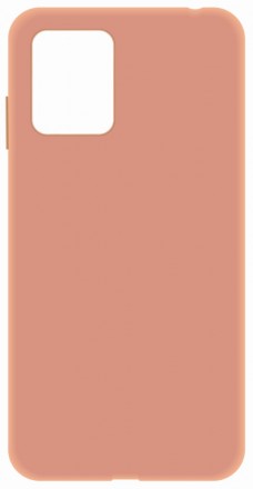 Клип-кейс LuxCase Samsung Galaxy M12 розовый мел