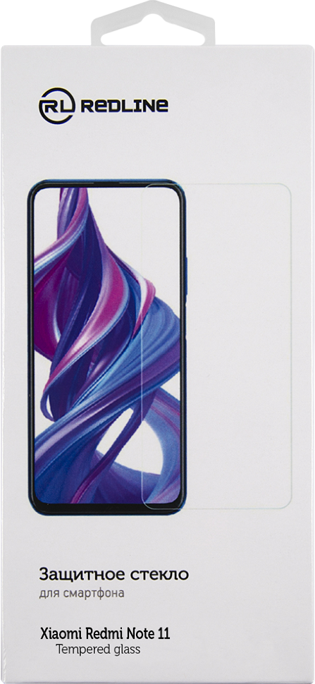 Стекло защитное RedLine Xiaomi Redmi Note 11 Прозрачное Стекло защитное RedLine Xiaomi Redmi Note 11 Прозрачное