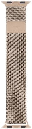 Ремешок для умных часов uBear Spark для Apple Watch 42|44|45|49 mm стальной  Золото (WB06GL02ML-AW)