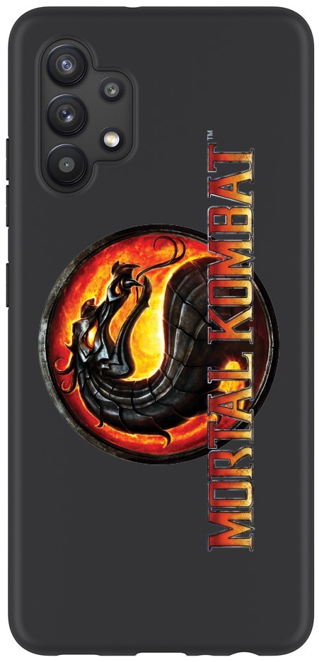 Клип-кейс Deppa Samsung Galaxy A32 Warner Brothers Mortal Kombat logo Клип-кейс Deppa Samsung Galaxy A32 Warner Brothers Mortal Kombat logo