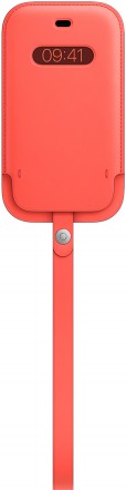 Чехол Apple iPhone 12 mini MagSafe кожаный Розовый цитрус (MHMN3ZE/A)