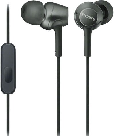 Наушники с микрофоном Sony MDR-EX255APB Black