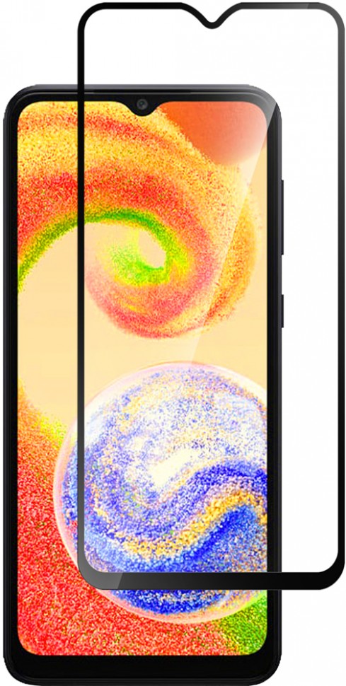Стекло защитное СТМ для Samsung Galaxy A04 Черная рамка Стекло защитное СТМ для Samsung Galaxy A04 Черная рамка