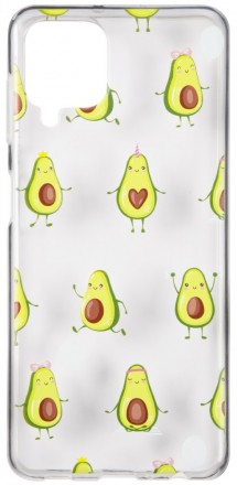 Клип-кейс RedLine Samsung Galaxy M12 принт  Авокадо 02