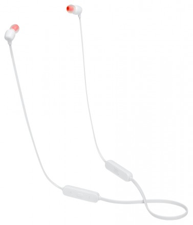 Беспроводные наушники с микрофоном JBL TUNE 115BT White