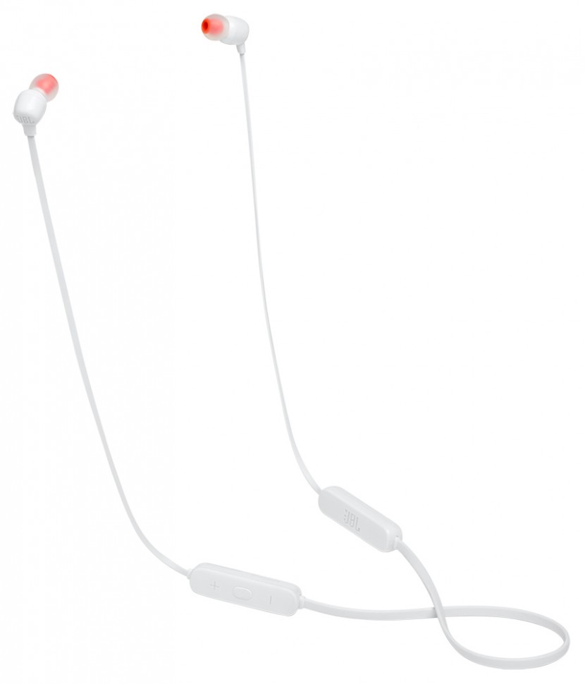 Беспроводные наушники с микрофоном JBL TUNE 115BT White Беспроводные наушники с микрофоном JBL TUNE 115BT White