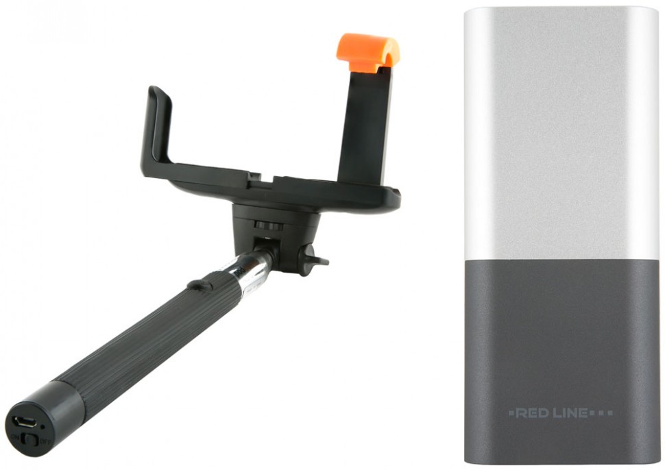 Набор RedLine внешний аккумулятор T7 9000mAh + монопод с Bluetooth RLBT-01 Набор RedLine внешний аккумулятор T7 9000mAh + монопод с Bluetooth RLBT-01