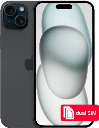 Смартфон Apple iPhone 15 Plus 128Gb SIM + SIM Черный