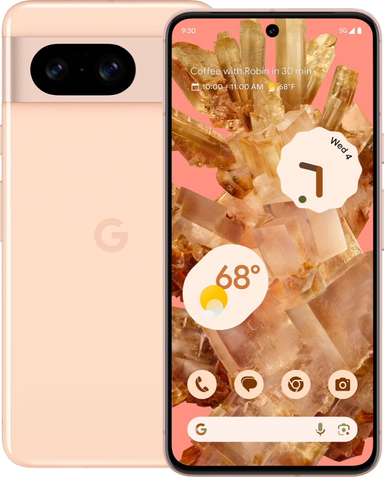 Смартфон Google Pixel 8 8/128 Гб 5G eSIM + SIM Розовый Смартфон Google Pixel 8 8/128 Гб 5G eSIM + SIM Розовый